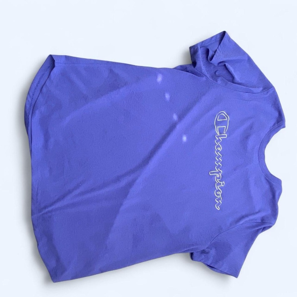 Champion Violet Tee with Logo